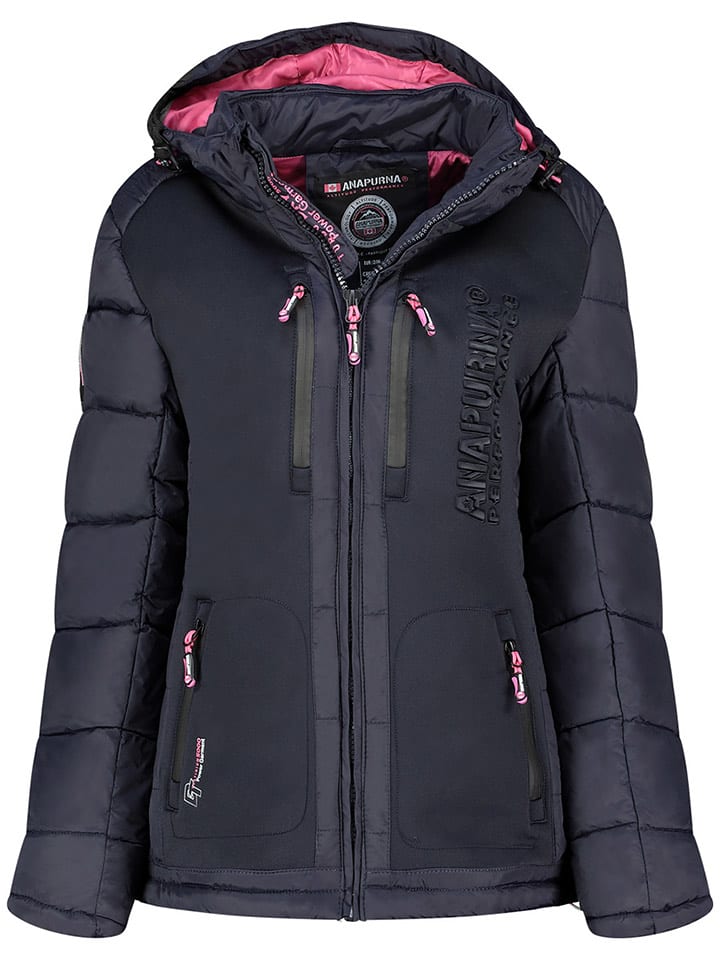 ANAPURNA Kurtka pikowana "Beachana" w kolorze granatowym rozmiar: XXL