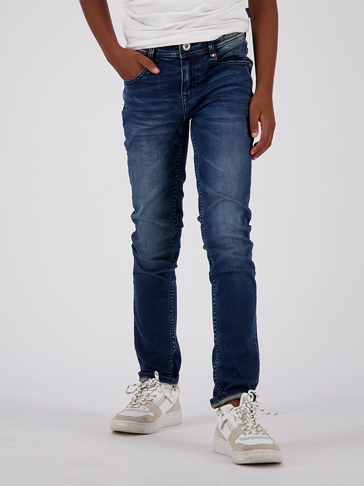 Vingino Dżinsy "Apache" - Skinny fit - w kolorze granatowym rozmiar: 122