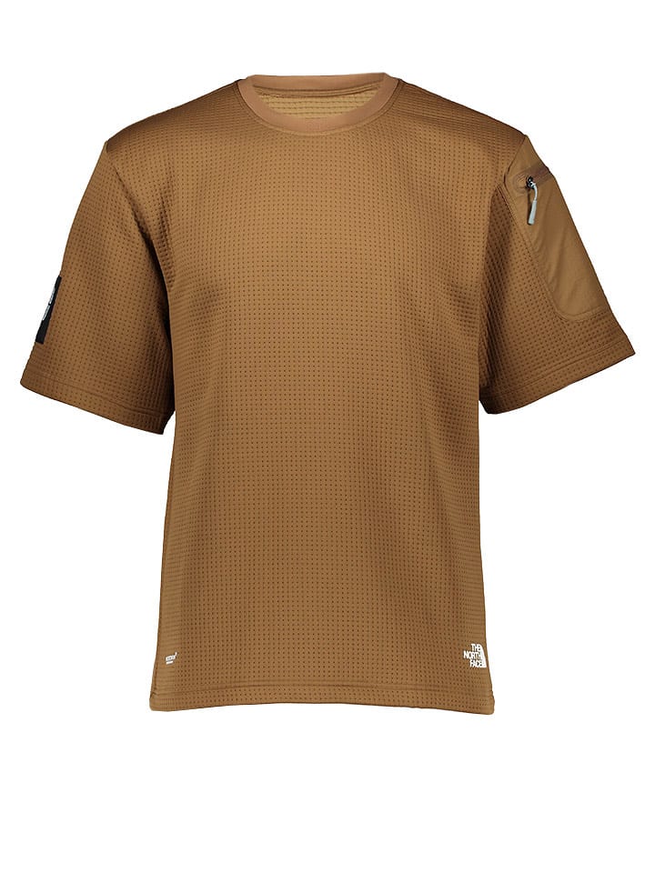 The North Face Koszulka funkcyjna w kolorze jasnobrązowym rozmiar: M