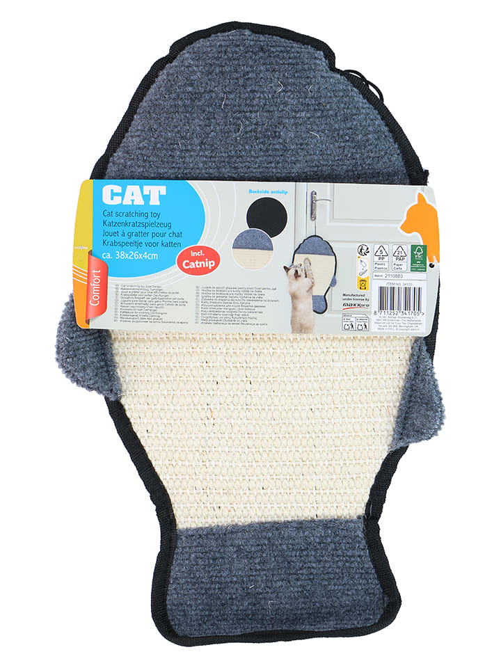 Edco Mata w kolorze szaro-kremowym do drapania - 38 x 26 cm rozmiar: onesize