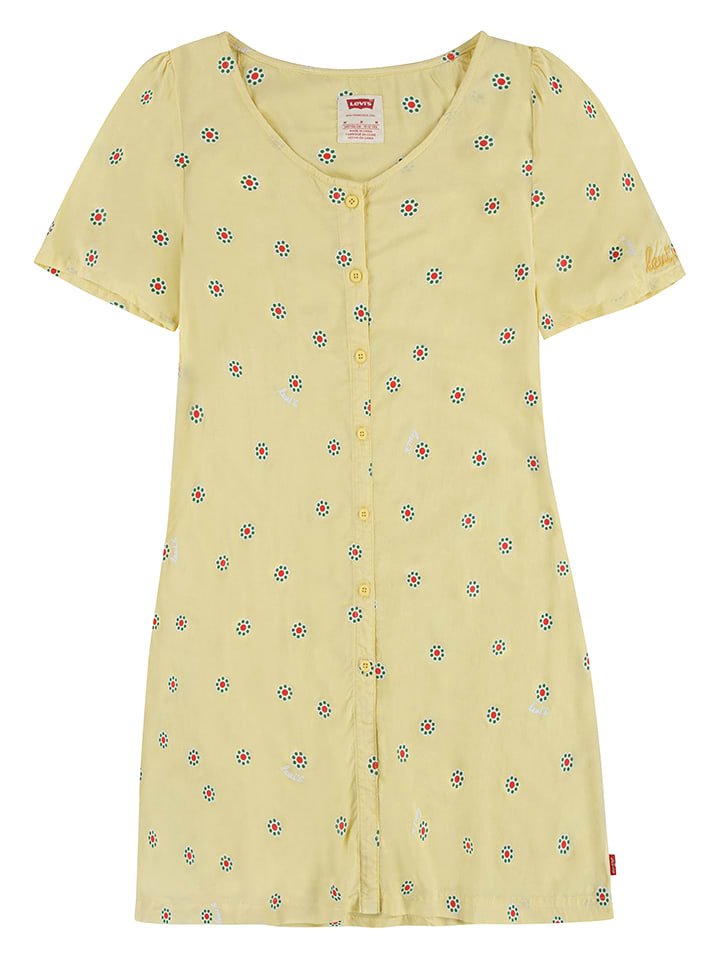 Levi's Kids Sukienka w kolorze żółtym rozmiar: 158