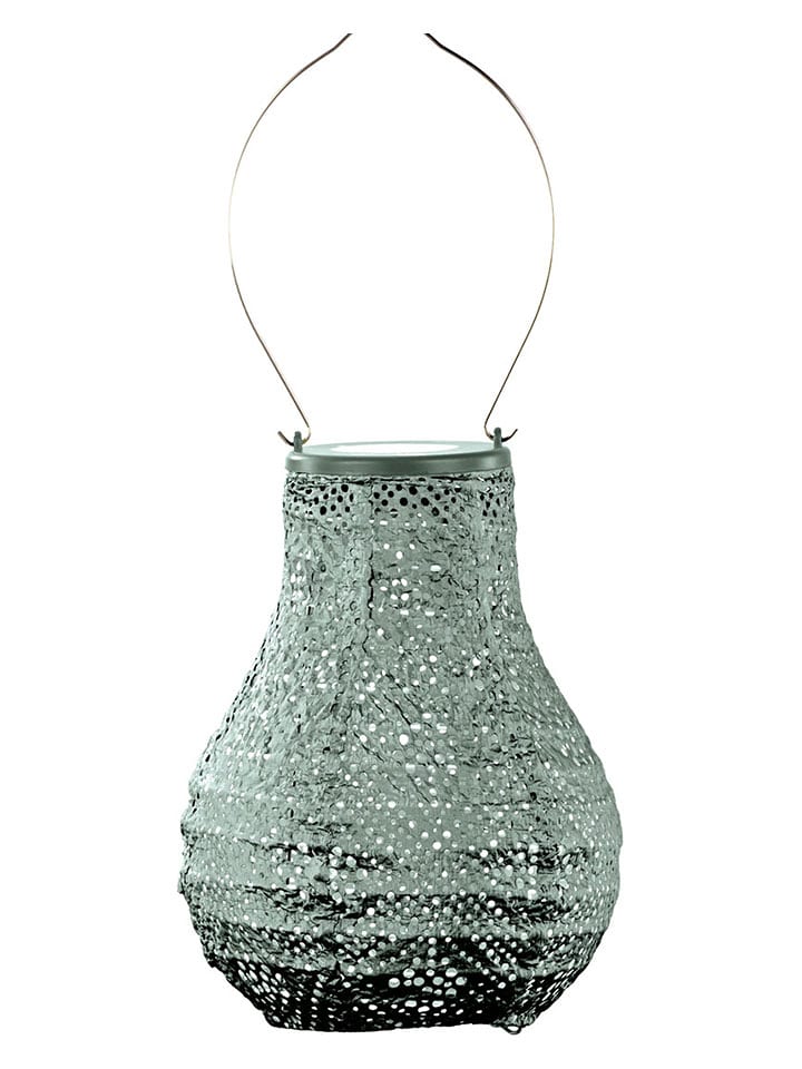 Lumiz Lampion solarny LED "Topaze Bulb" w kolorze zielonym - wys. 20 x Ø 16 cm rozmiar: onesize