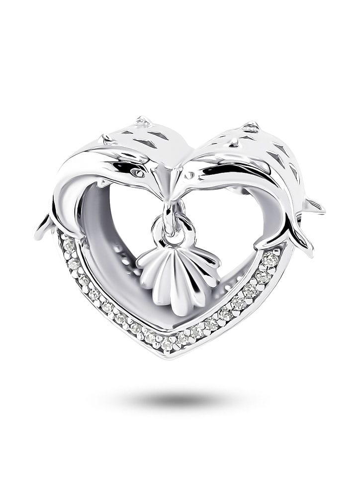 CHARM'S Srebrny charms z cyrkoniami rozmiar: onesize