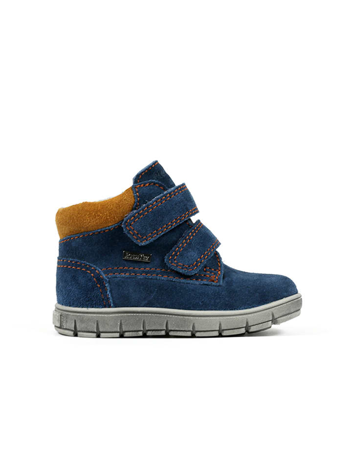 Richter Shoes Skórzane botki w kolorze granatowym rozmiar: 25