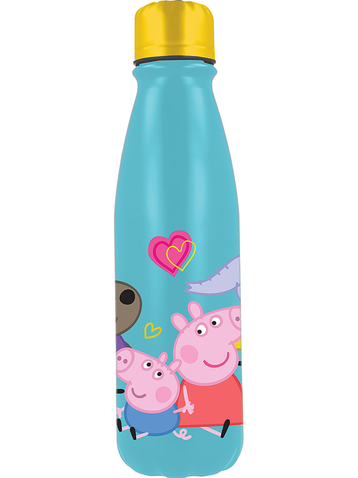 Stor Bidon "Peppa Pig" w kolorze różowo-niebieskim - 600 ml rozmiar: onesize