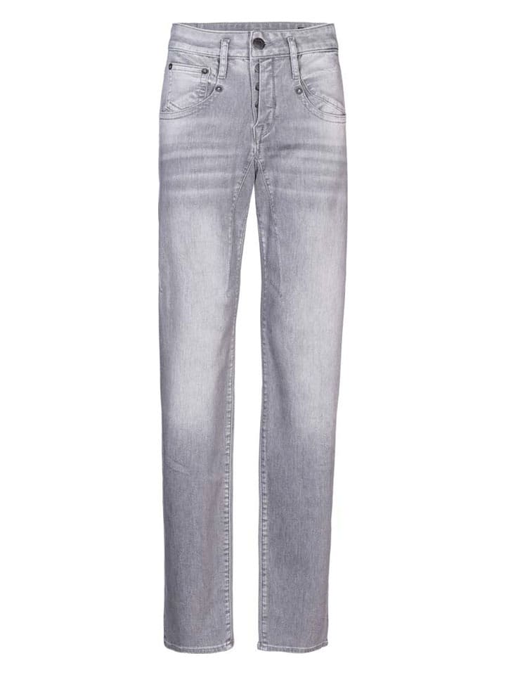 Herrlicher Dżinsy - Boyfriend fit - w kolorze szarym rozmiar: W27