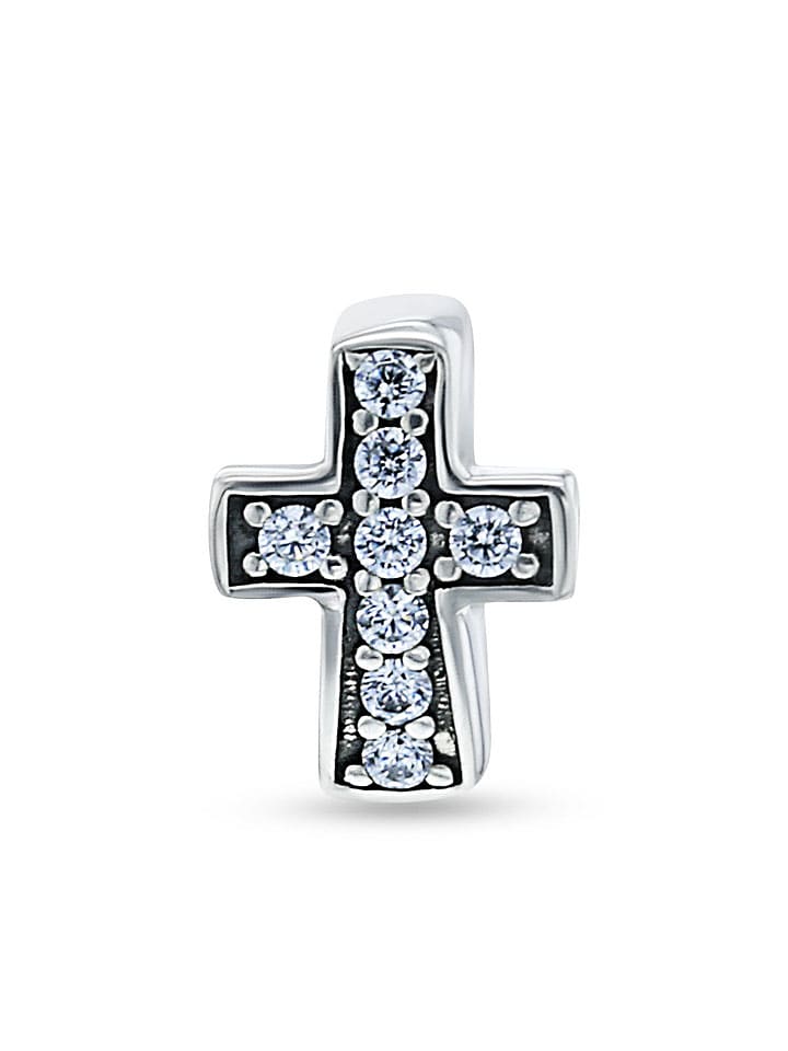 CHARM'S Srebrny charms z cyrkoniami rozmiar: onesize