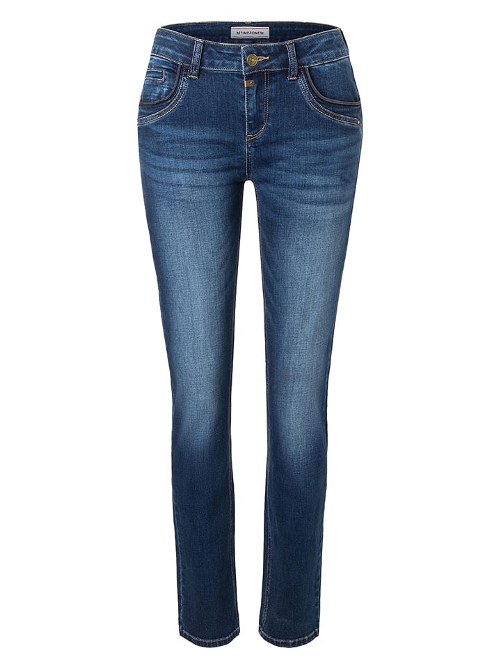 Timezone Dżinsy "Tahila" - Slim fit - w kolorze granatowym rozmiar: W26/L32