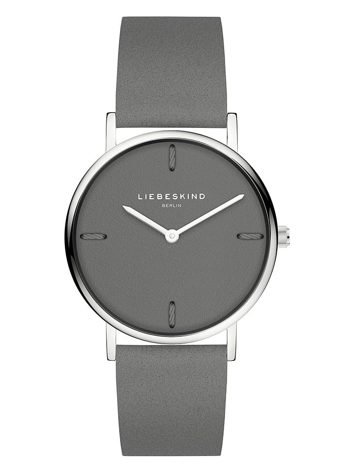 Liebeskind Zegarek kwarcowy w kolorze srebrno-szarym rozmiar: onesize