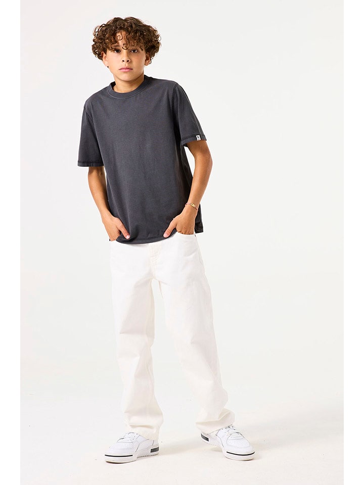 Garcia Koszulka w kolorze antracytowym rozmiar: 164/170