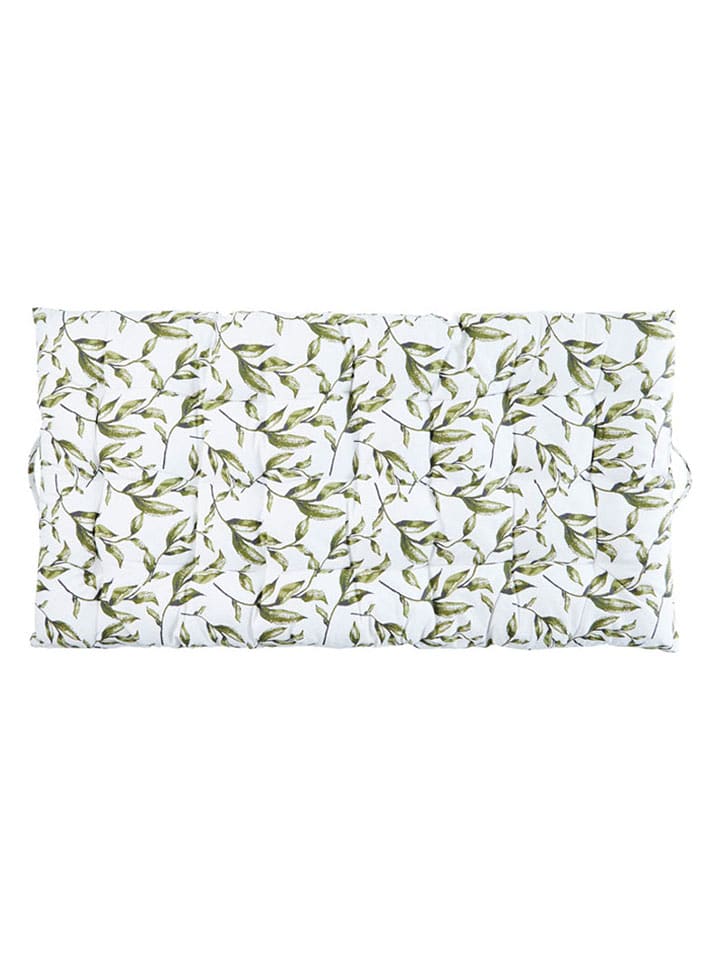 Sauter Poduszka podłogowa w kolorze biało-zielonym - 120 x 60 cm rozmiar: onesize