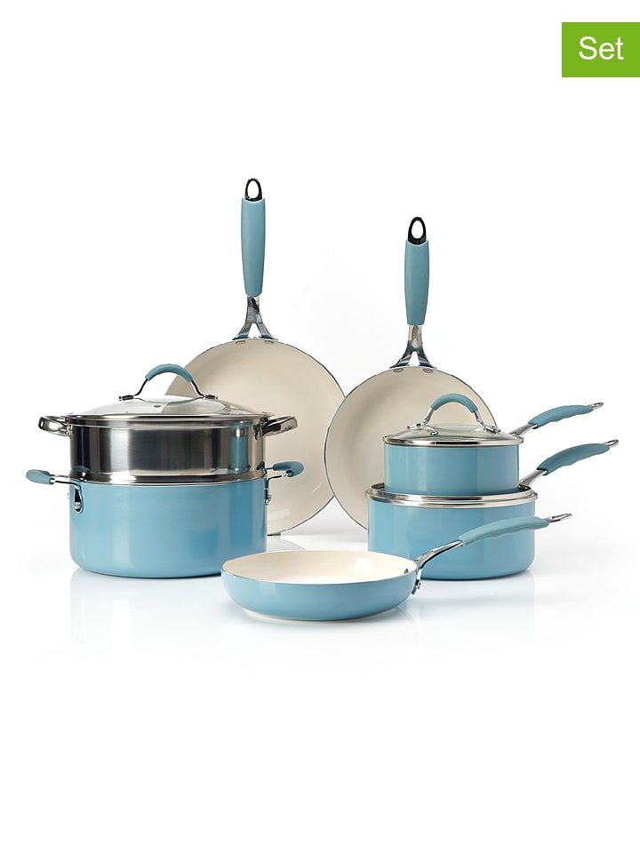 Brandt 10-częściowy zestaw w kolorze błękitnym rozmiar: onesize