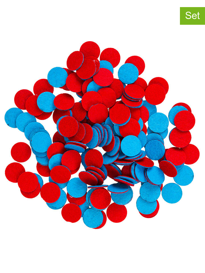 SUNNYSUE Filcowe kółka (100 szt.) - 3+ rozmiar: onesize