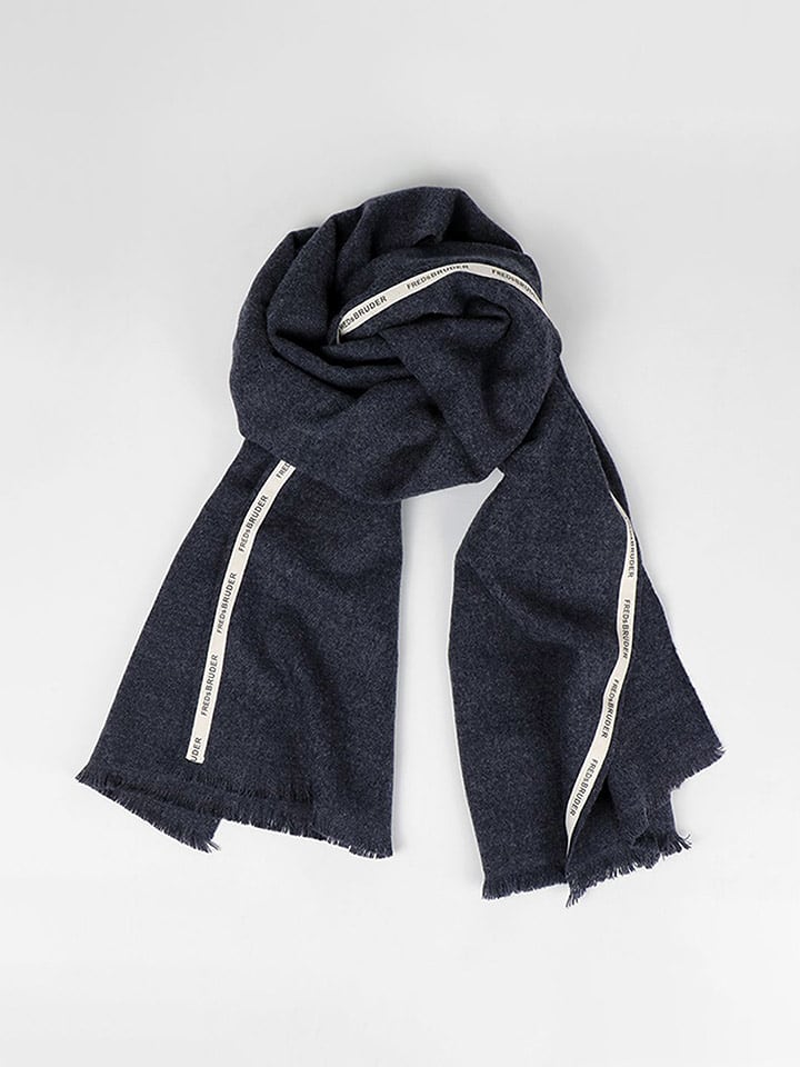 FREDs BRUDER Szal w kolorze antracytowym - 200 x 130 cm rozmiar: onesize