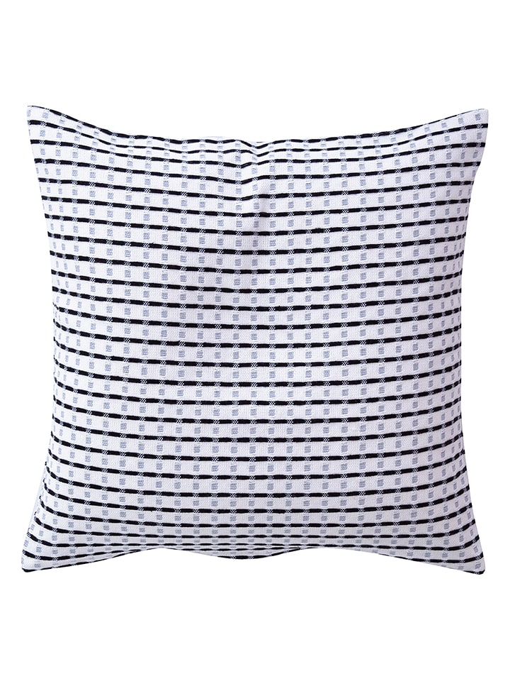 Overbeck and Friends Poszewka "Ella" w kolorze czarno-szarym na poduszkę - 40 x 40 cm rozmiar: onesize