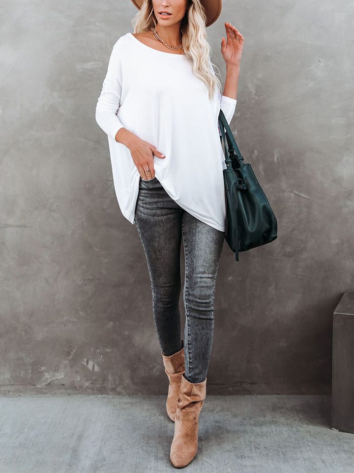 LA Angels Bluzka w kolorze białym rozmiar: M