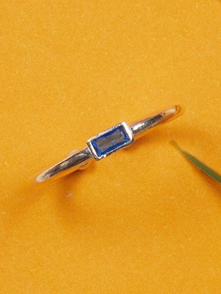 Lodie Silver Srebrny pierścionek z cyrkonią rozmiar: onesize