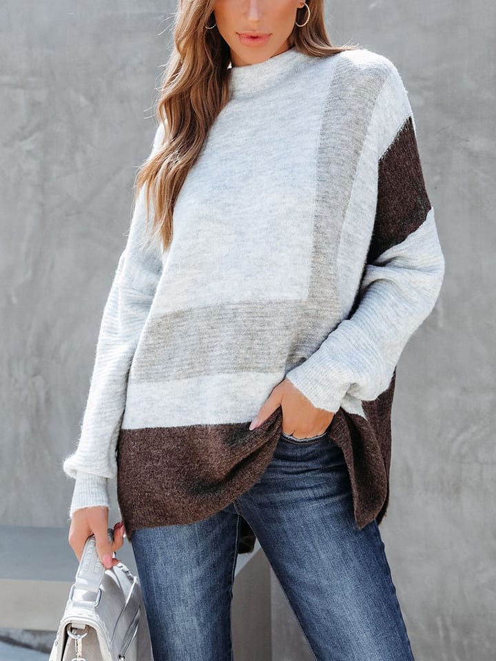 LA Angels Sweter w kolorze jasnoszaro-brązowym rozmiar: XL