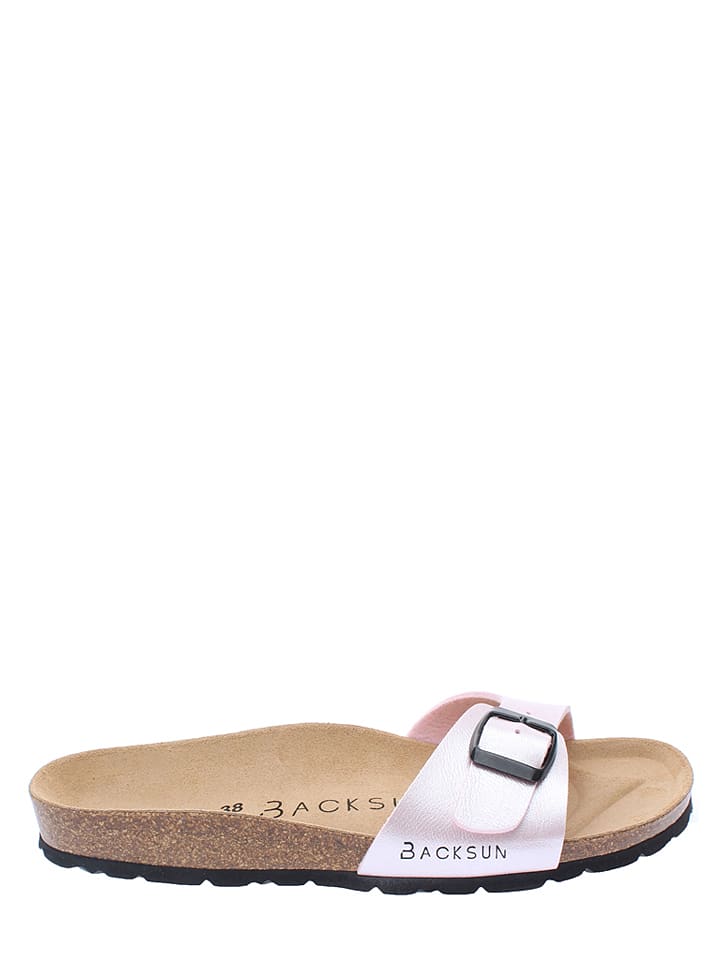 BACKSUN Klapki w kolorze jasnoróżowym rozmiar: 40