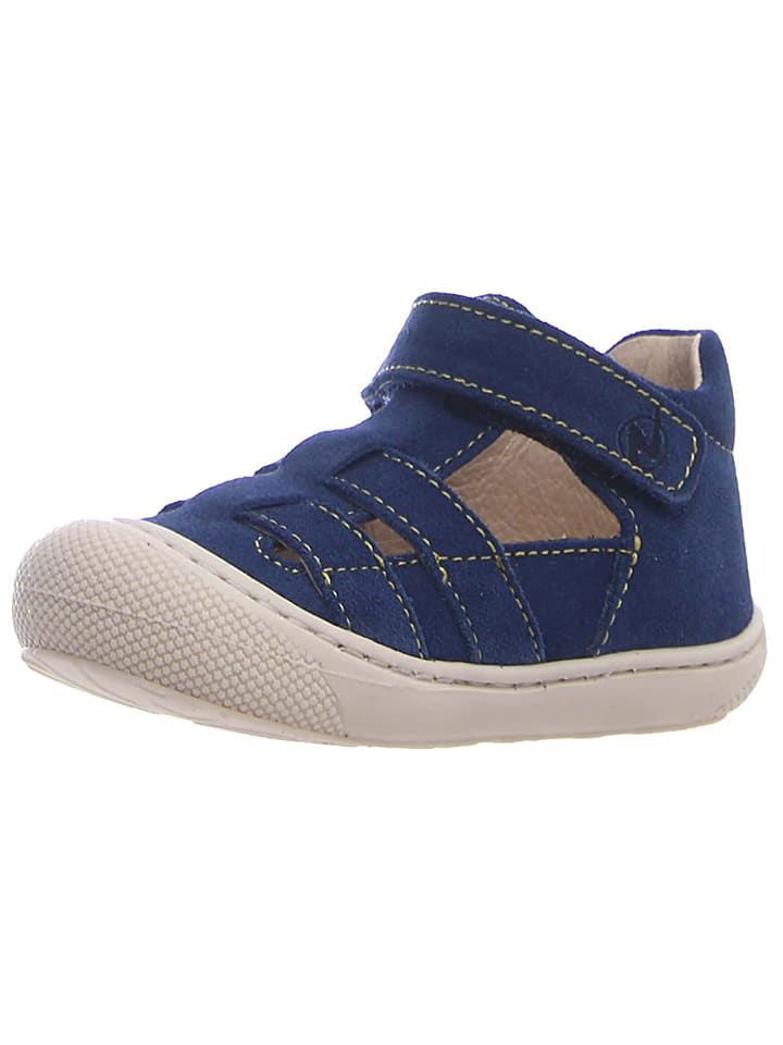 Naturino Skórzane półsandały "Bede" w kolorze granatowym rozmiar: 20