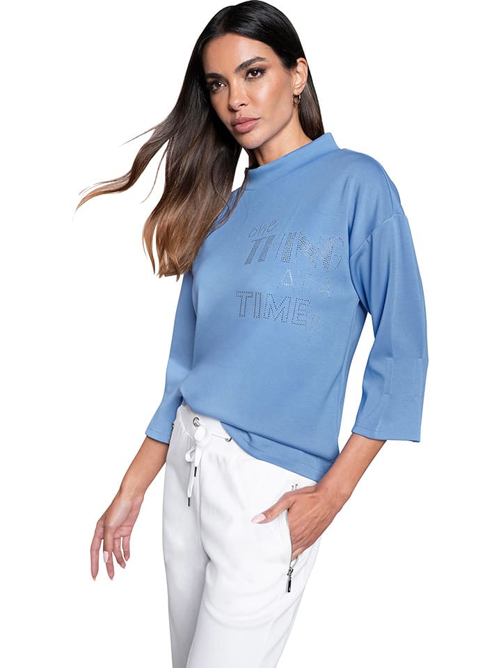 Heine Koszulka w kolorze niebieskim rozmiar: 38