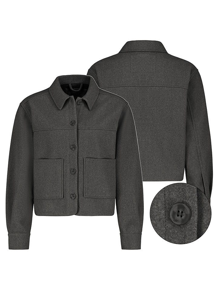 Sublevel Kurtka koszulowa w kolorze antracytowym rozmiar: L