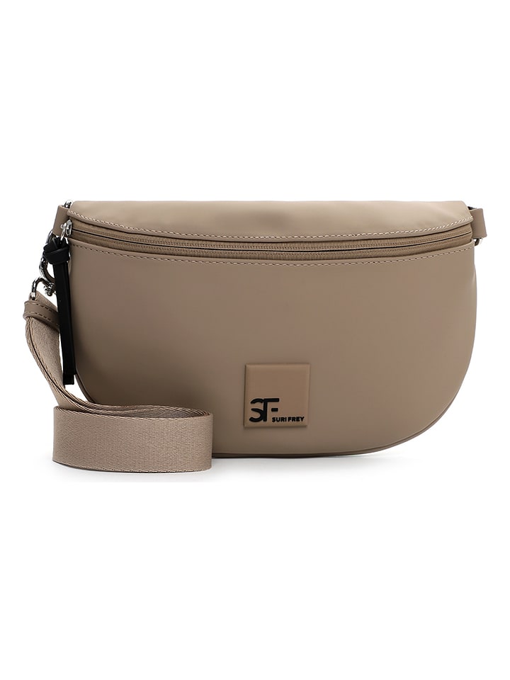 SURI FREY Torebka "Shiny" w kolorze szarobrązowym - 27 x 18 x 8 cm rozmiar: onesize