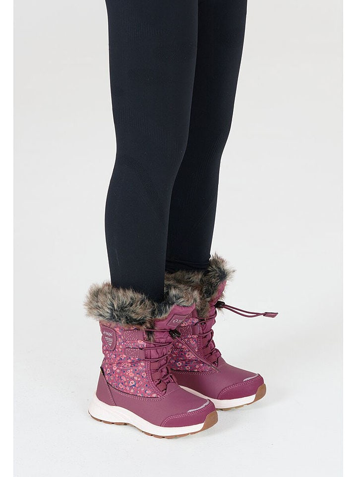 Zigzag Botki "Wesend" w kolorze fiołkowym rozmiar: 33