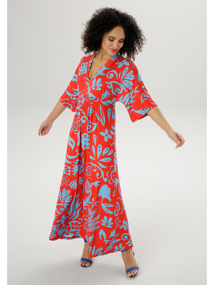 Aniston Sukienka w kolorze czerwono-błękitnym rozmiar: 42