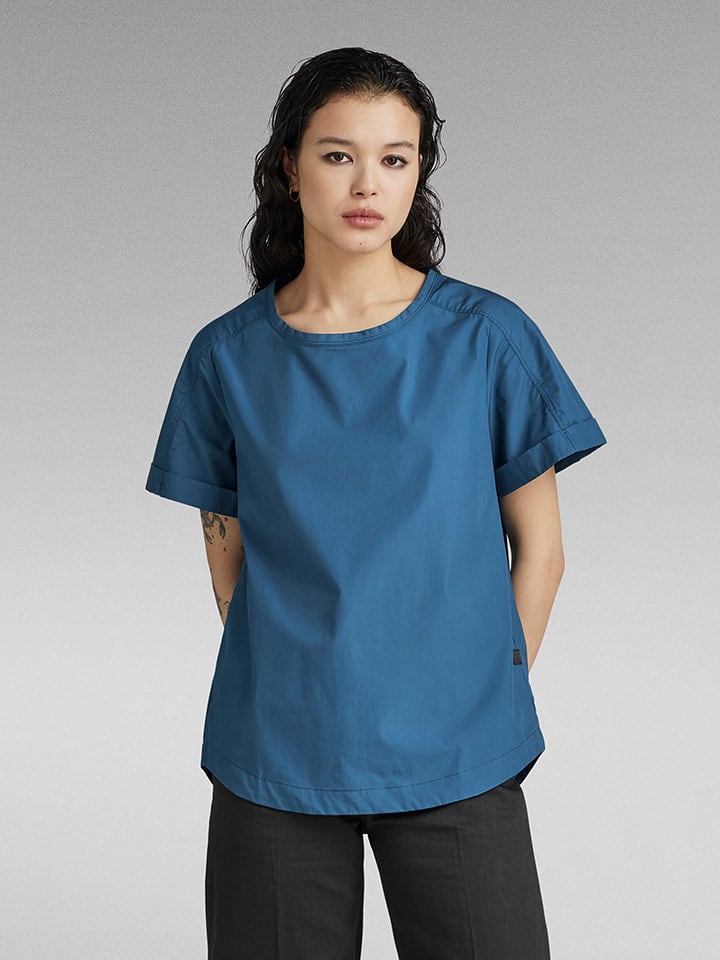 G-Star Koszulka w kolorze niebieskim rozmiar: S