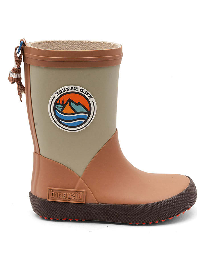 bisgaard Kalosze w kolorze beżowo-jasnobrązowym rozmiar: 32