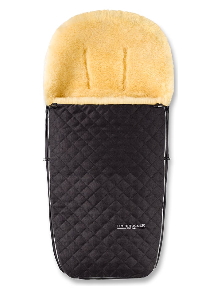 Hofbrucker Śpiworek "Polaris Limited Edition" w kolorze czarnym - 105 x 40 cm rozmiar: onesize