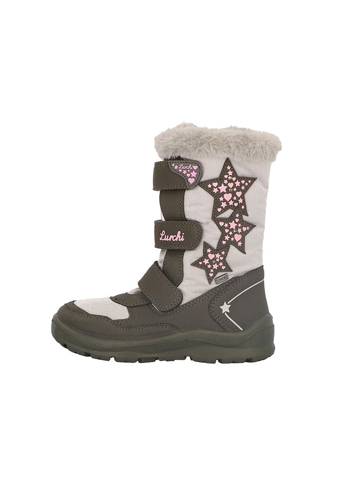 Lurchi Botki zimowe "Kalani" w kolorze szarym rozmiar: 31