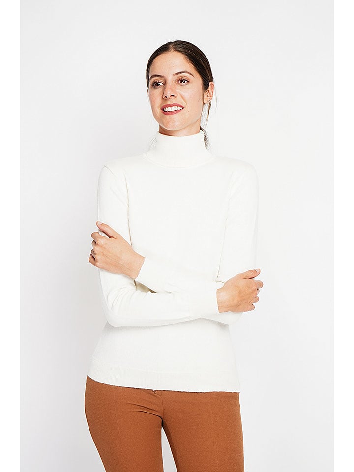 ASSUILI Golf w kolorze białym rozmiar: 42