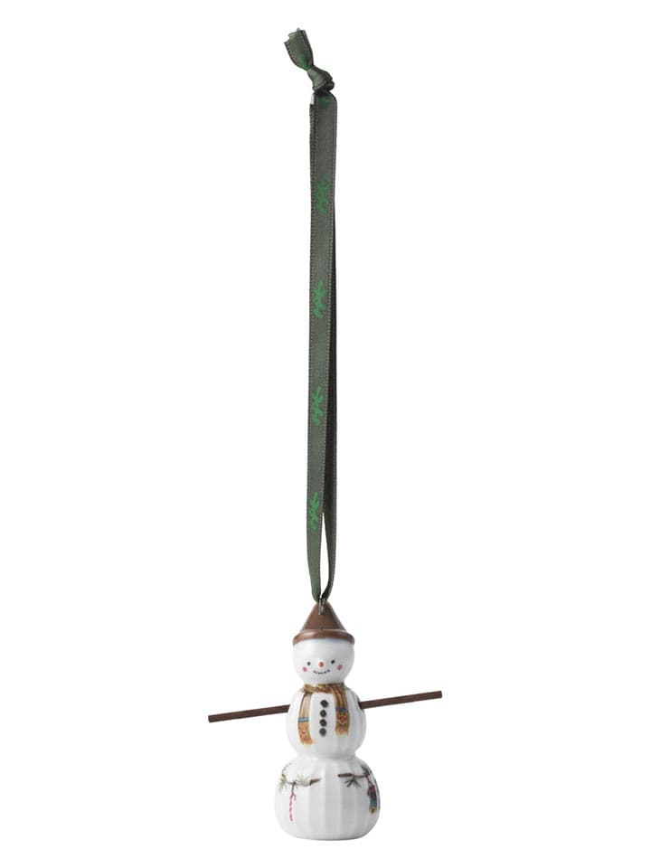 Rosendahl Zawieszka dekoracyjna "Hammershøi Christmas" w kolorze białym - wys. 7 cm rozmiar: onesize