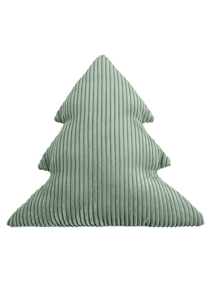 Magma Heimtex Poduszka "Tanne" w kolorze szarozielonym - 50 x 50 cm rozmiar: onesize