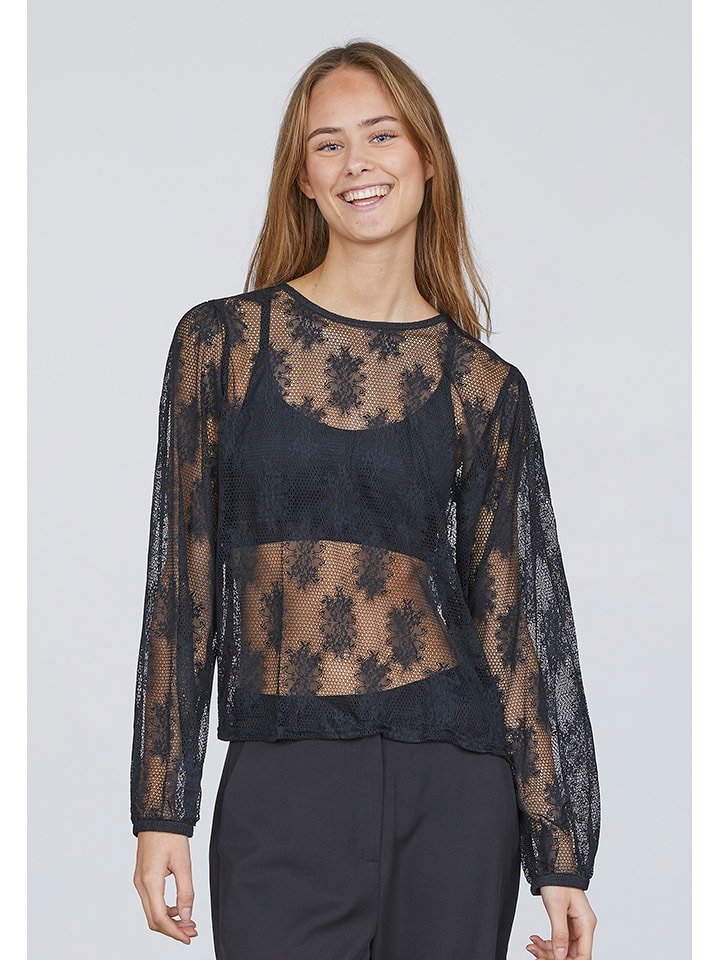 SisterS point Bluzka w kolorze czarnym rozmiar: S