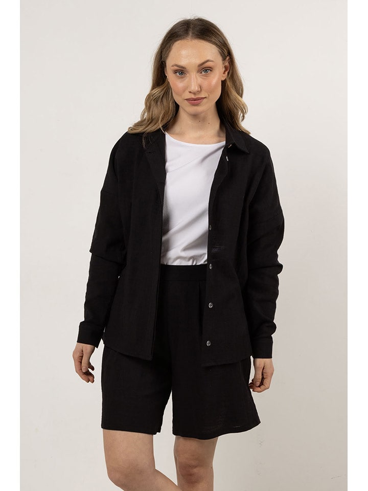 Awama Bluzka w kolorze czarnym rozmiar: XL