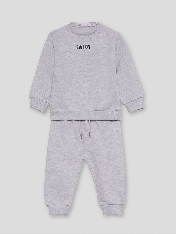 Street MONKEY 2-częściowy zestaw w kolorze szarym rozmiar: 80