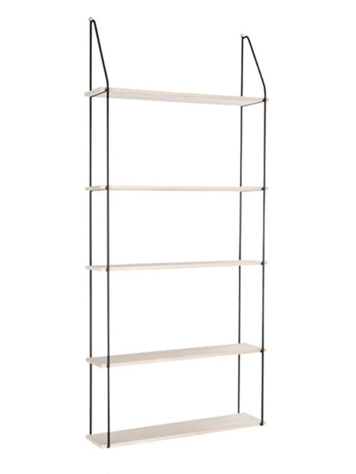 House Nordic Regał ścienny w kolorze beżowym - 65 x 145 x 17 cm rozmiar: onesize