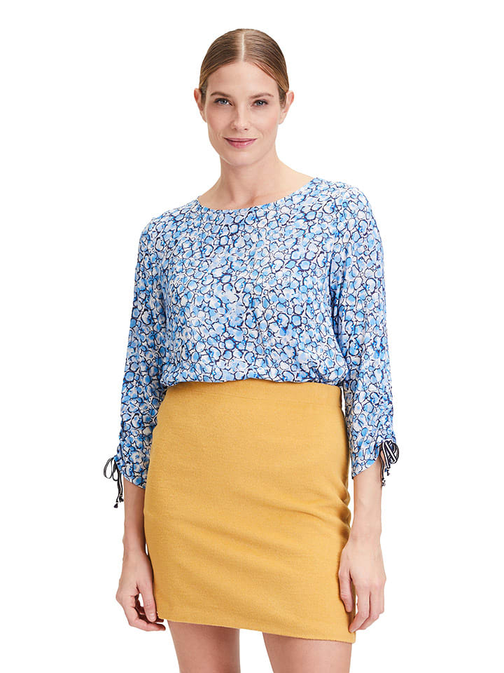 CARTOON Bluzka w kolorze błękitno-białym rozmiar: 36