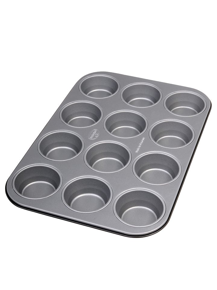 Dr. Oetker Foremka w kolorze antracytowym do muffinek - 26,5 x 38,5 cm rozmiar: onesize