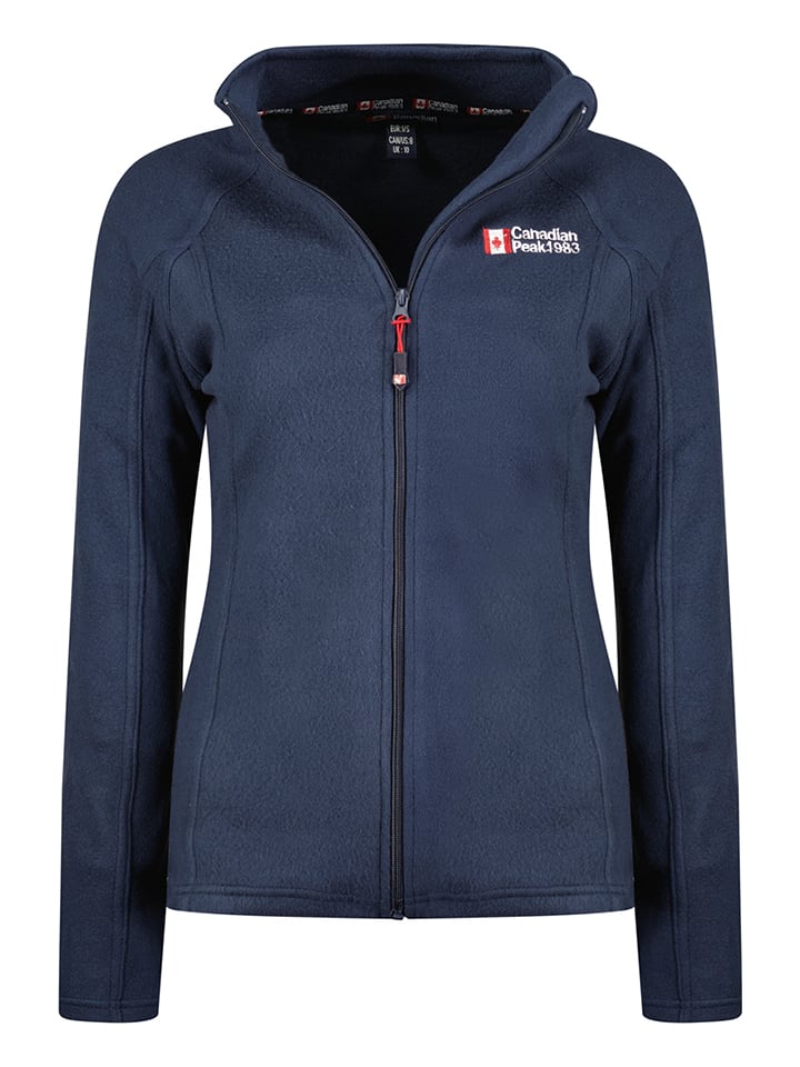 Canadian Peak Kurtka polarowa "Tugeak" w kolorze granatowym rozmiar: XL