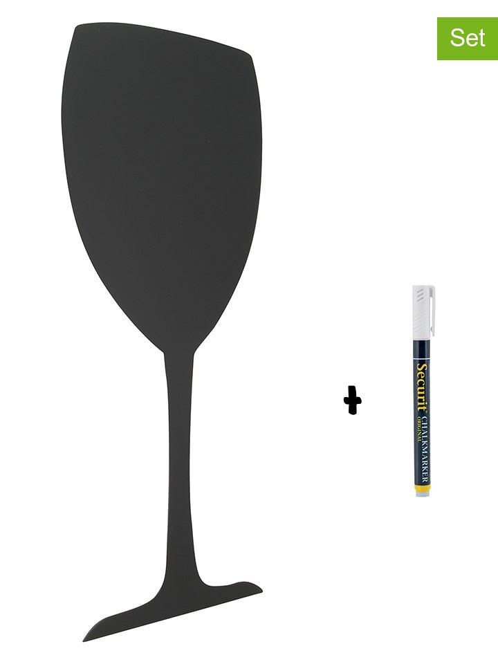 Securit 2-częściowy zestaw "Glass" - 23,5 x 20 x 0,30 cm rozmiar: onesize