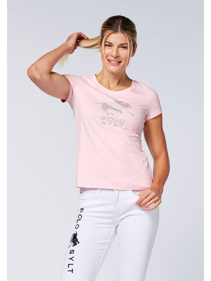 Polo Sylt Koszulka w kolorze jasnoróżowym rozmiar: XL