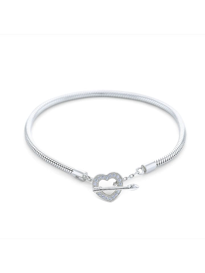 CHARM'S Srebrna bransoletka z elementem ozdobnym rozmiar: onesize