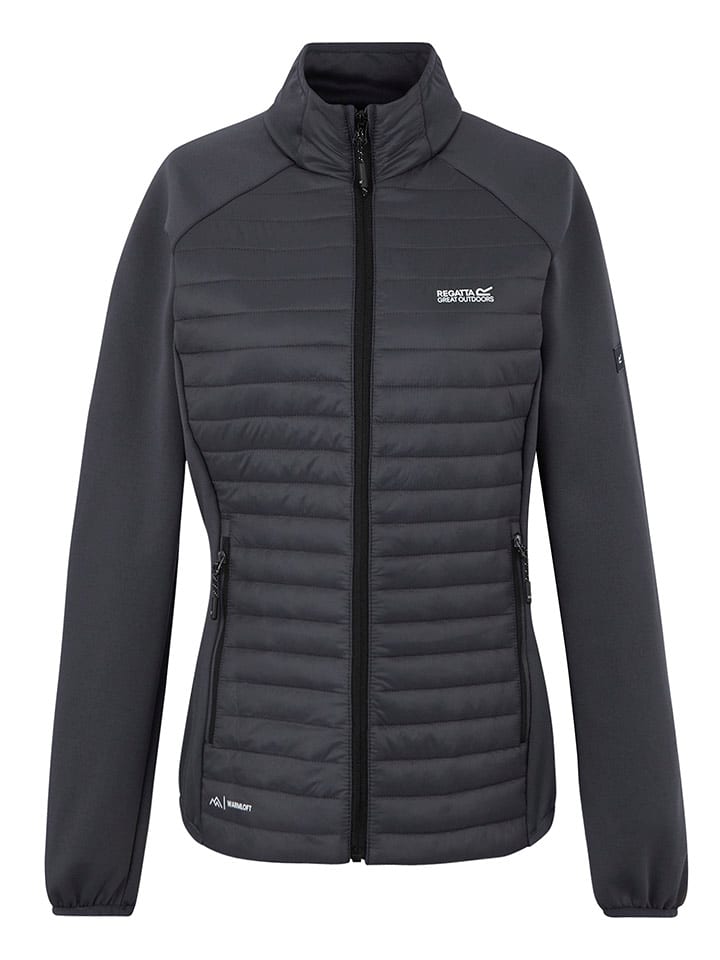 Regatta Kurtka hybrydowa "Clumber" w kolorze antracytowym rozmiar: 38
