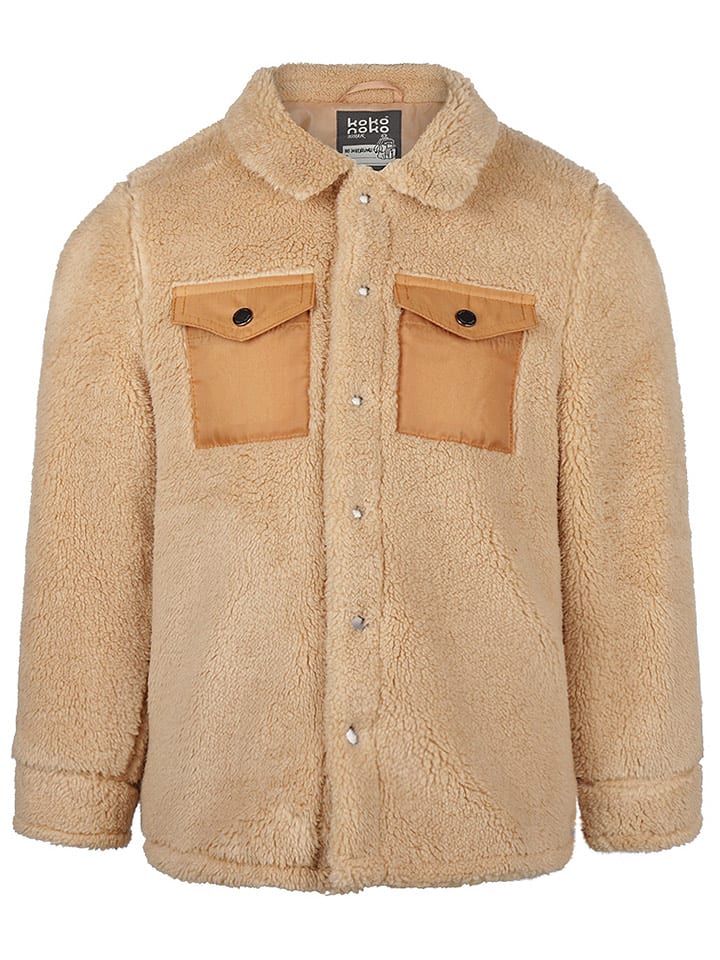 Koko Noko Kurtka przejściowa w kolorze jasnobrązowym rozmiar: 140