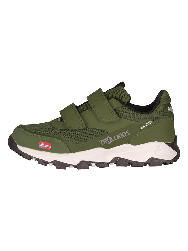 Trollkids Buty trekkingowe w kolorze khaki rozmiar: 35