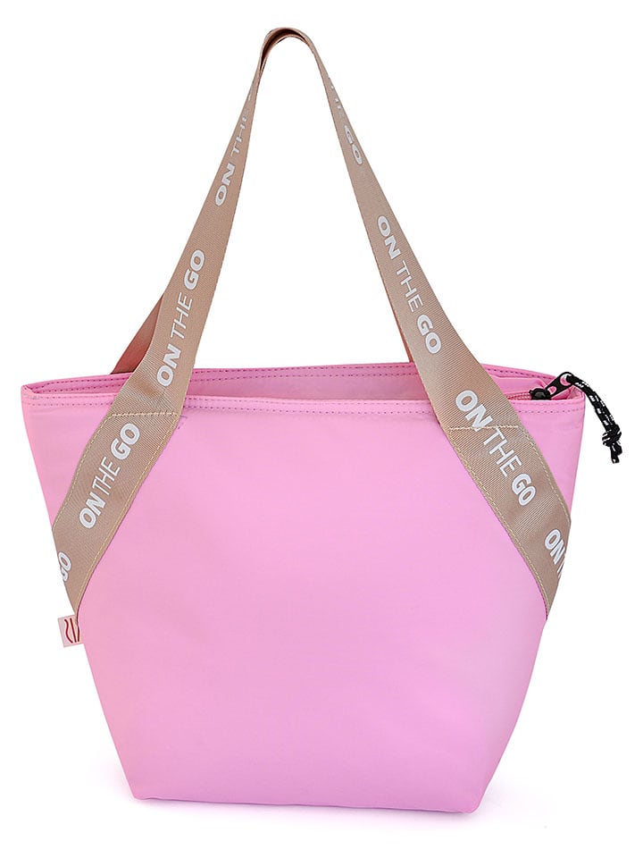 IRIS Barcelona Torba termiczna w kolorze jasnoróżowym na lunch - 33,5 x 24 x 14 cm rozmiar: onesize